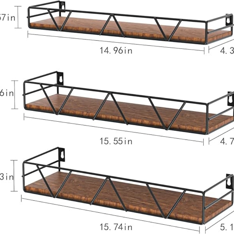 Floating Shelves Set of 3