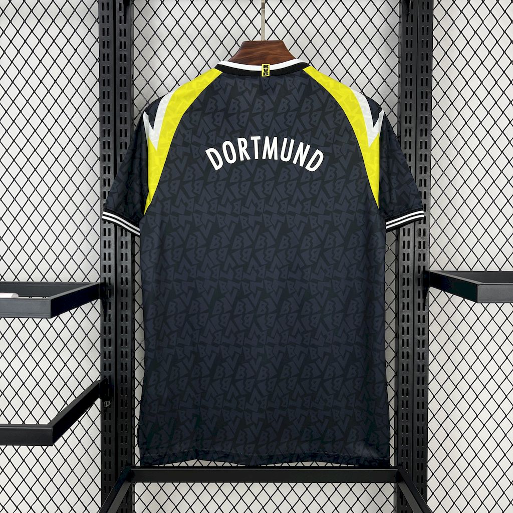 Borussia Dortmund Retro Jersey Away Soccer Shirt 1995/96