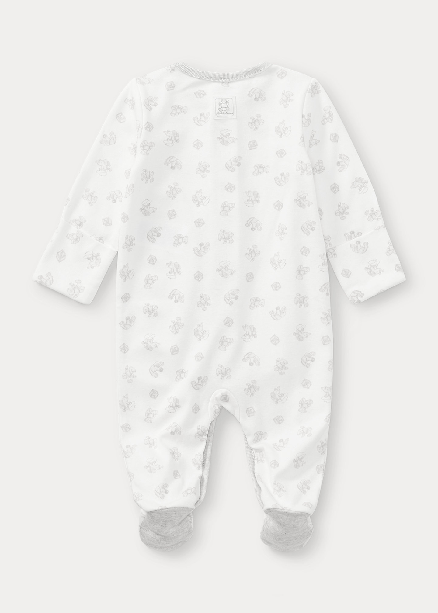 Playtime-Print Cotton Footed Coverall