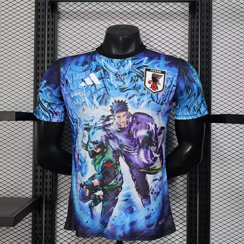 Japan Authentic Soccer Jersey Naruto Special Edition Shirt 2025