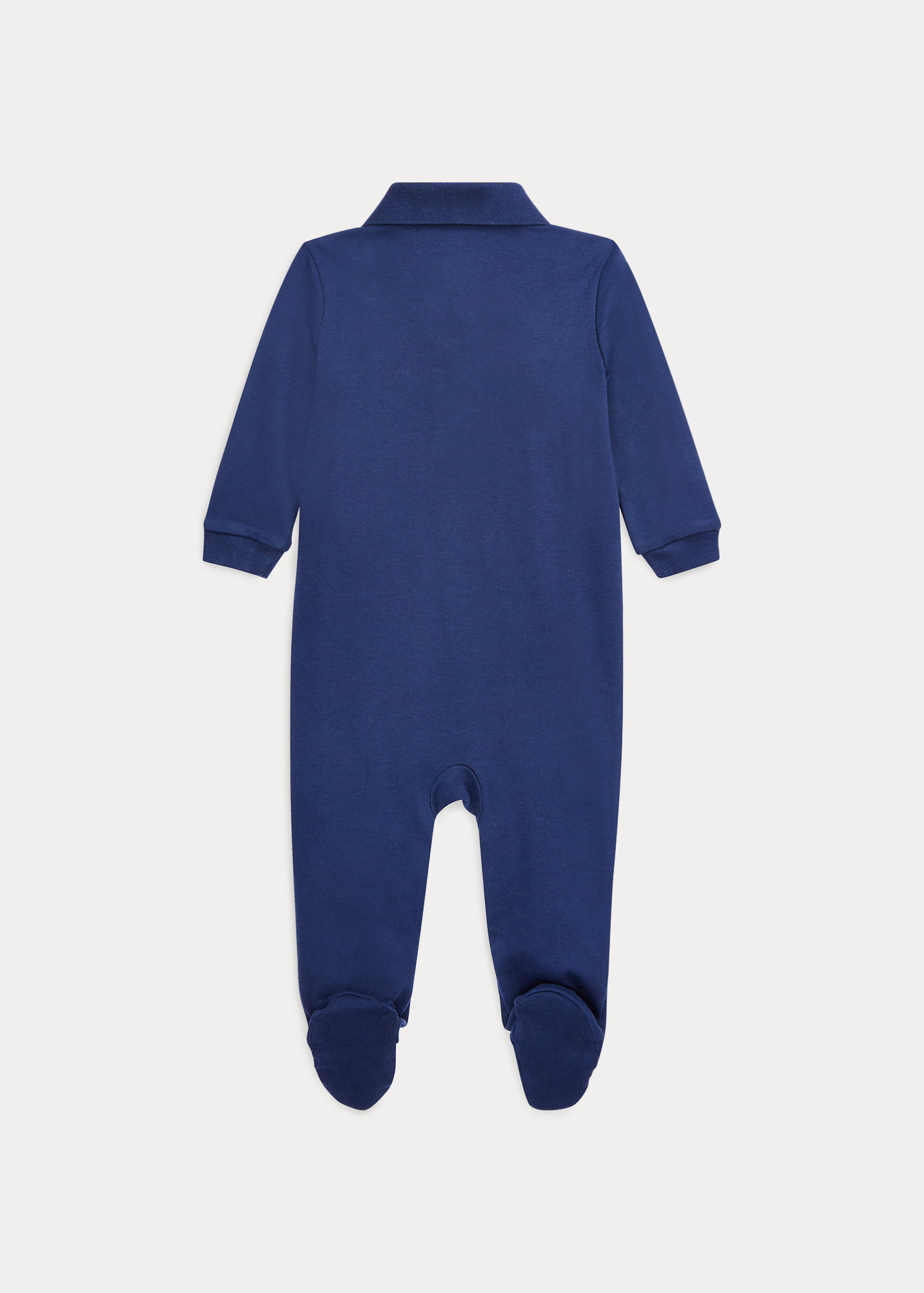 Polo Bear Soft Cotton Footed Coverall