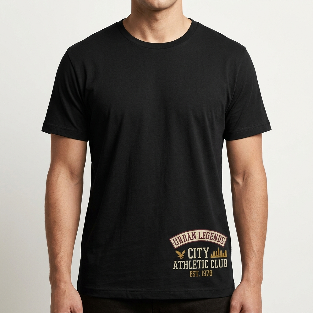 City Varsity Tee, Vintage Athletic Graphic T-Shirt, Unisex Streetwear Shirt CityTee7
