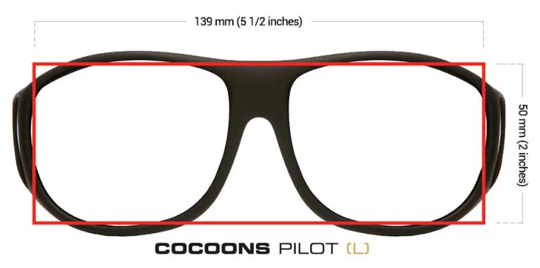 Large Black Pilot Frame with Polarized Amber Lens