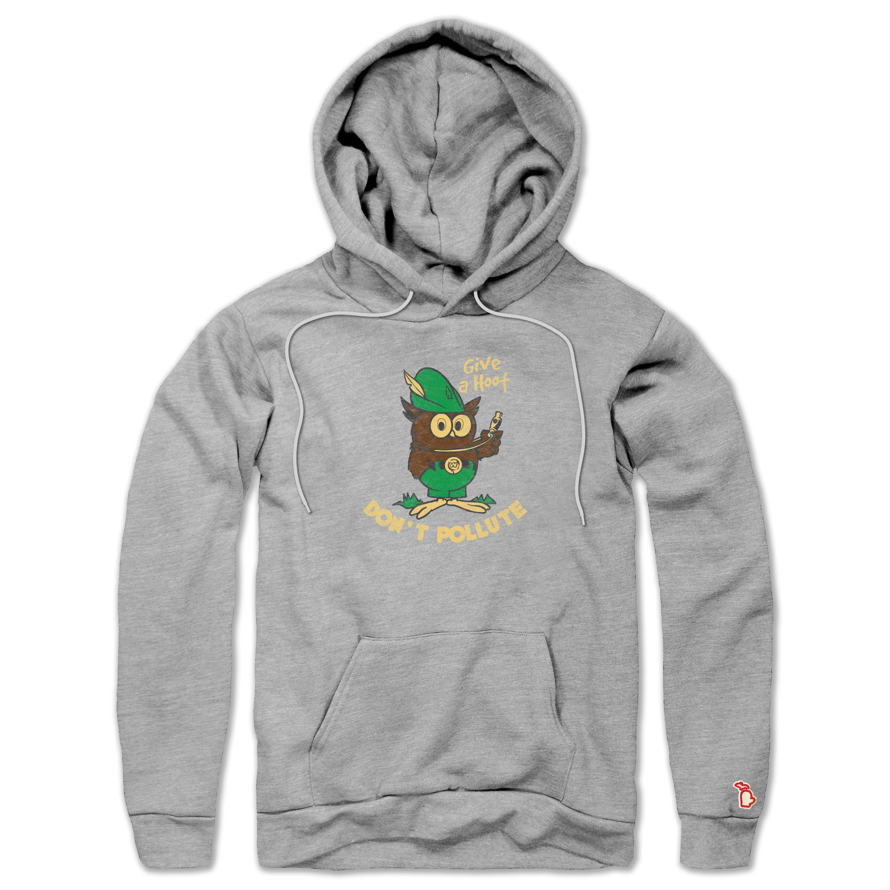 WOODSY OWL - GIVE A HOOT ALL SEASON HOODIE (UNISEX)