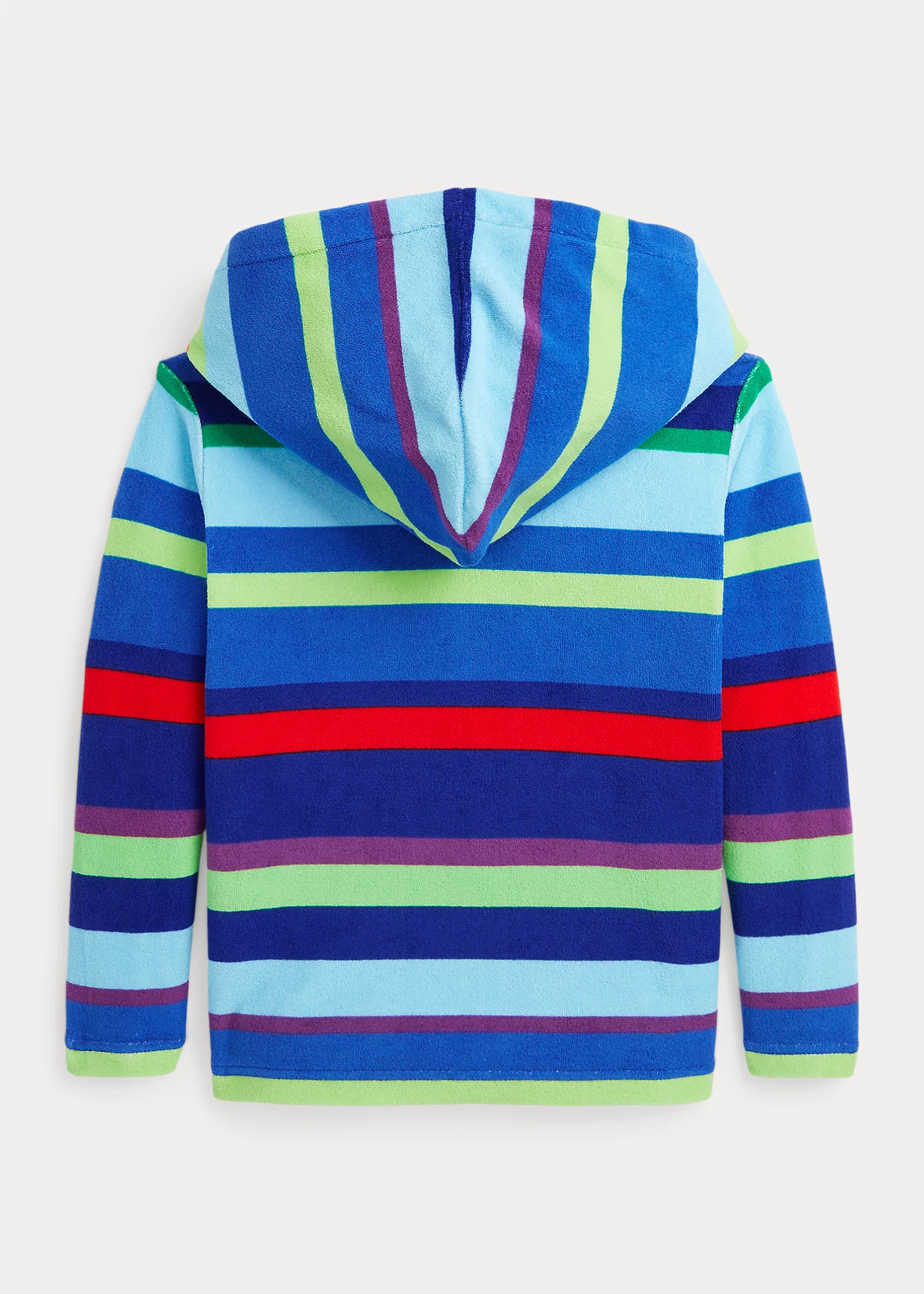 Striped Terry Hoodie