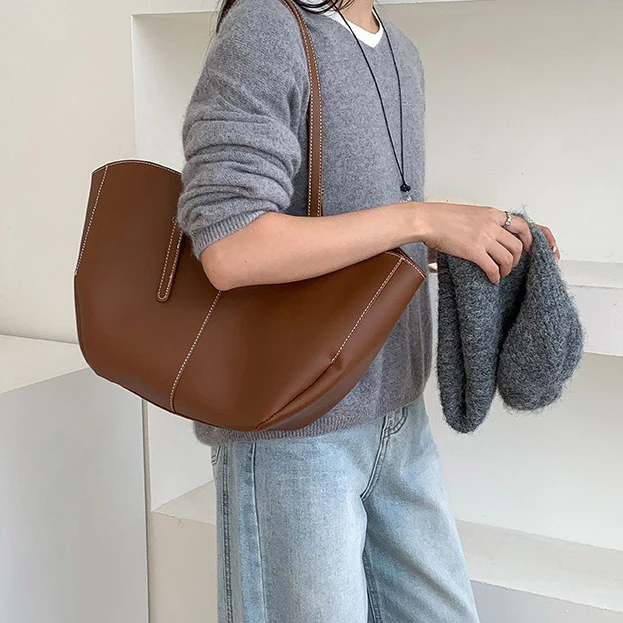 June Vegan Leather Tote