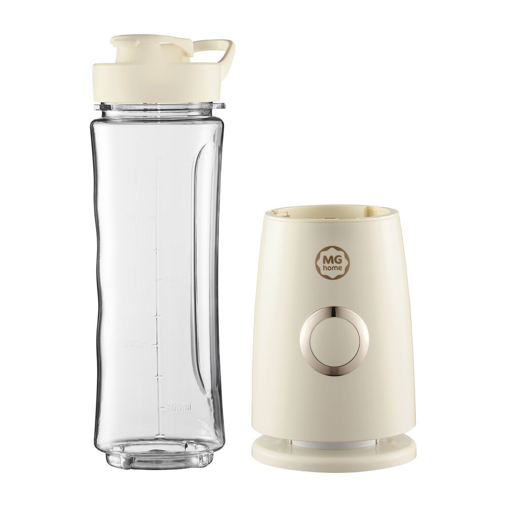 MG HOME Blender fitness MG Home, 260 W, z bidonem 0,5 l, kremowy