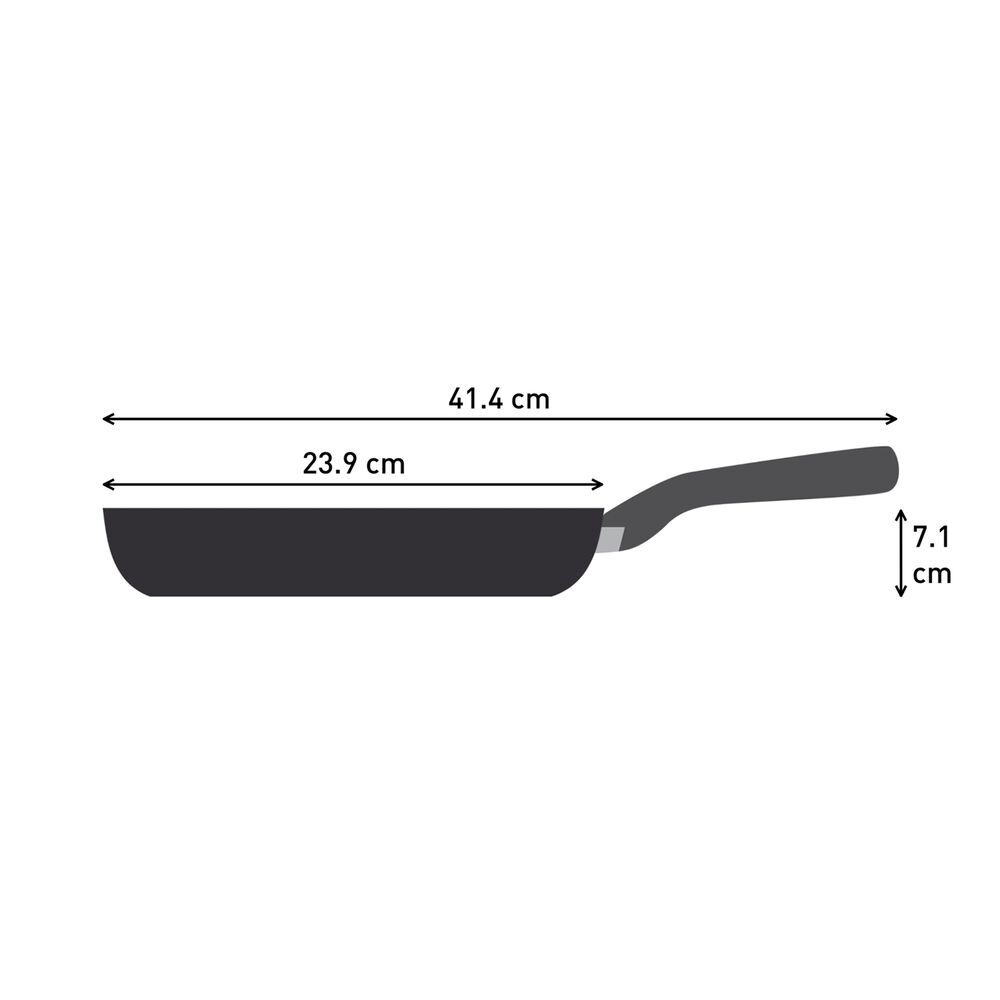 TEFAL Patelnia Tefal Simplicity, 24 cm, czarna