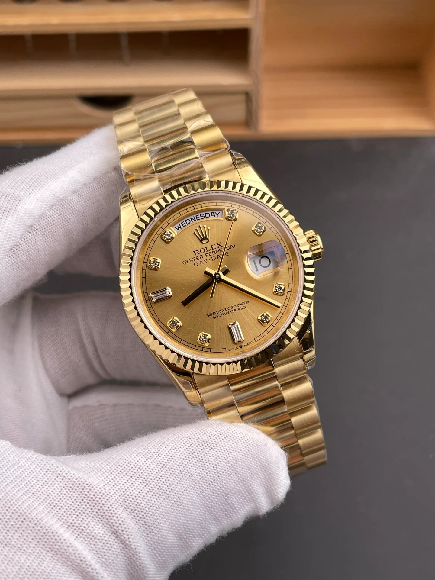 Day-Date Champagne Dial