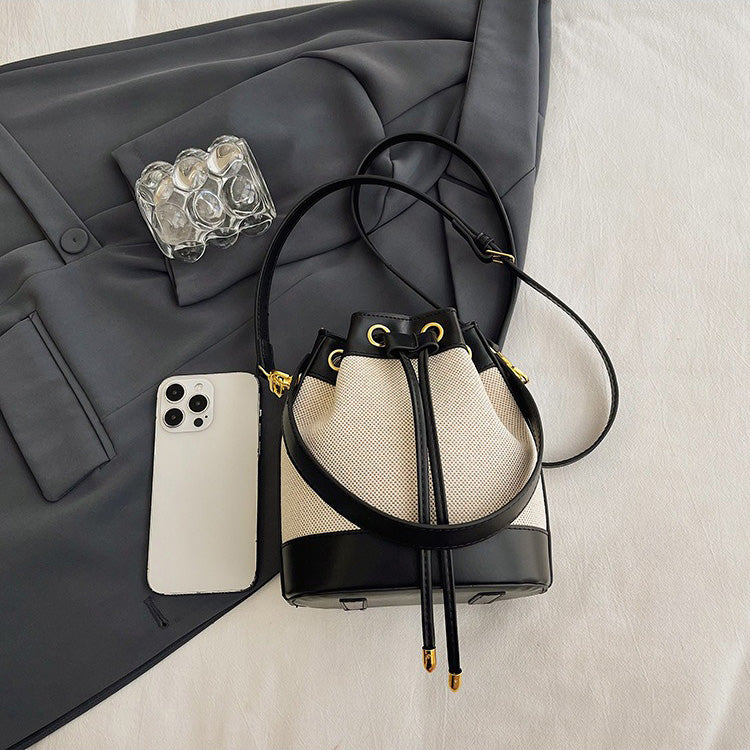 Chloe Canvas Bucket Bag