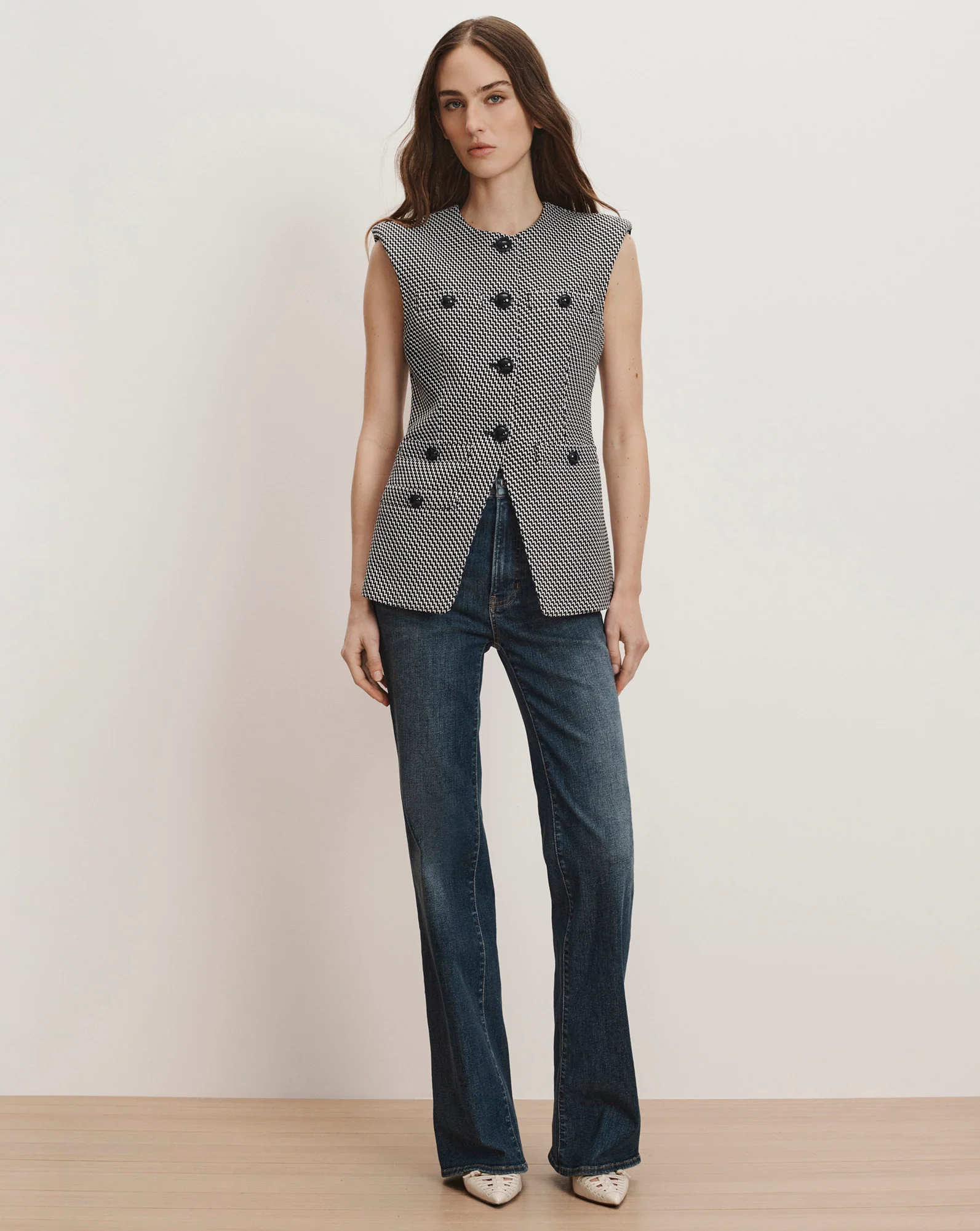 Tamara Tweed Vest