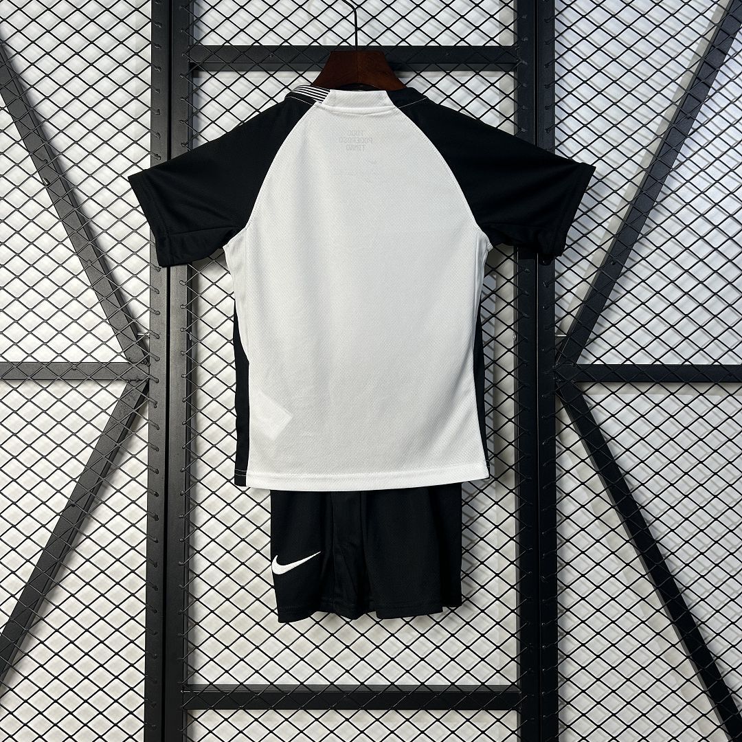 Corinthians Soccer Jersey Home Kids Kit Jersey+Shorts 2025