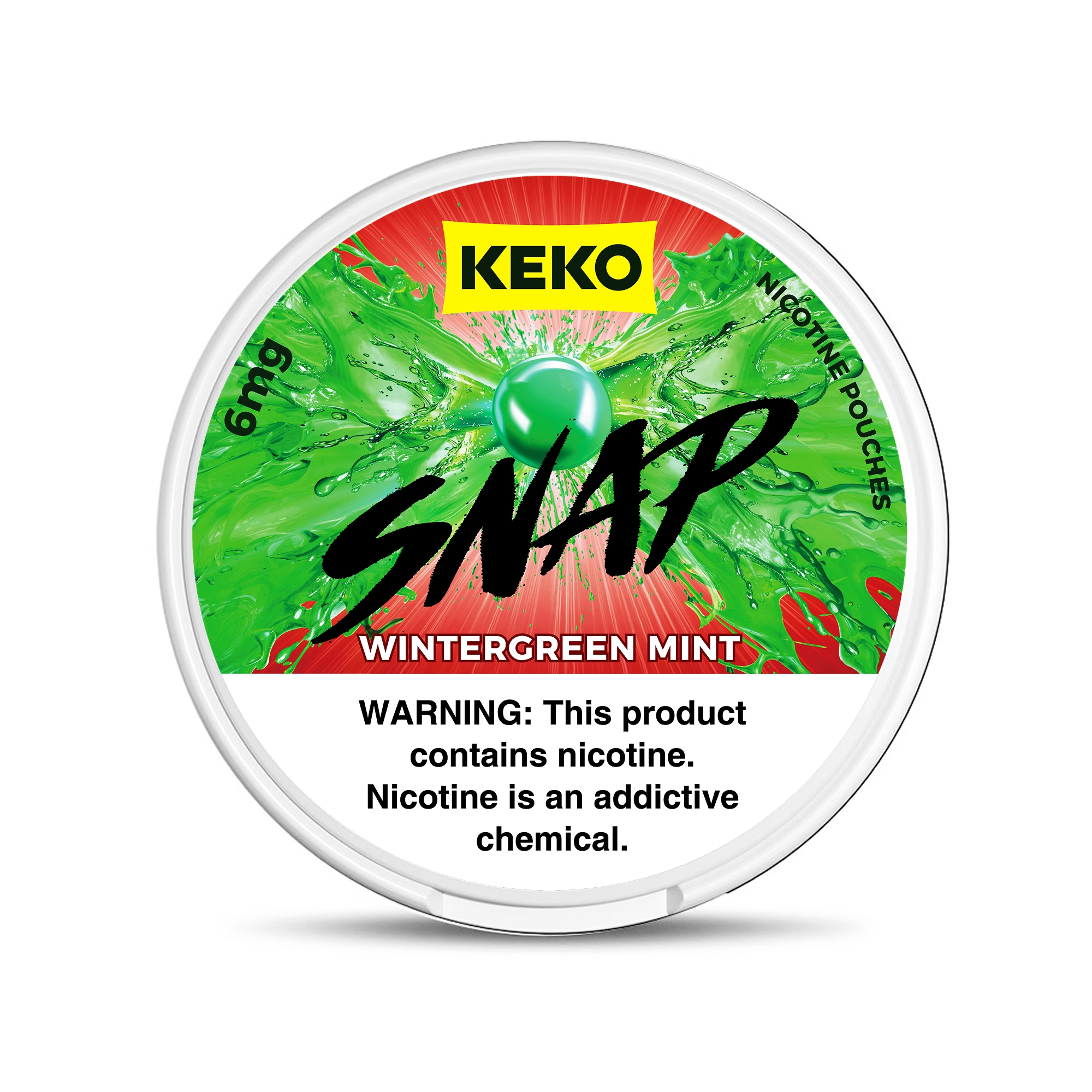 KEKO WINTERGREEN MINT 3mg/6mg