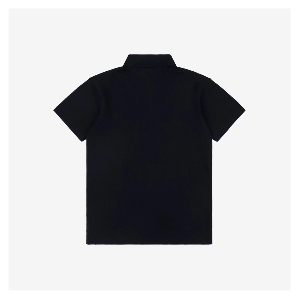 BBry Oak Leaf Knight Crest Embroidery Polo Shirt