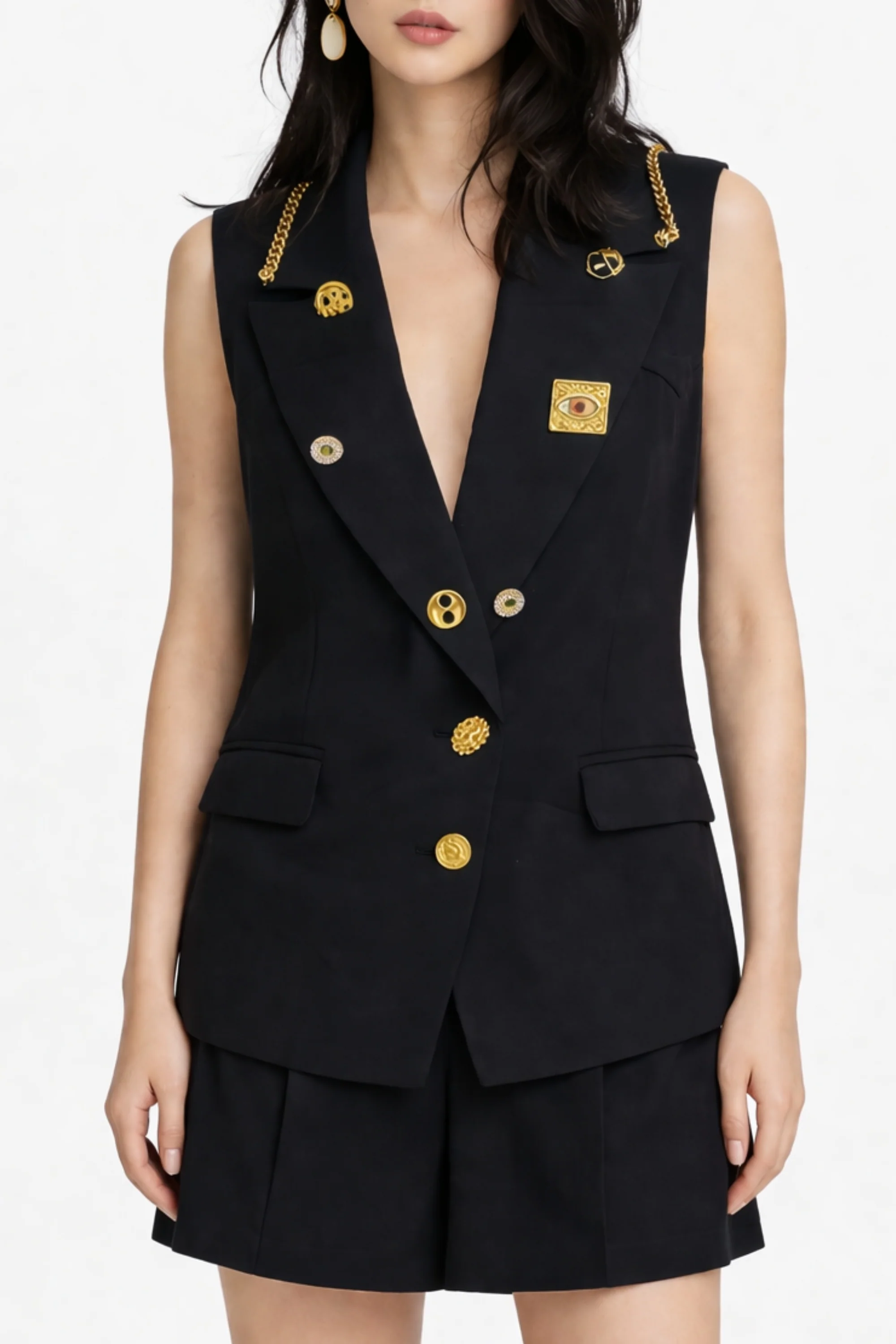 Noir Monarch Vest