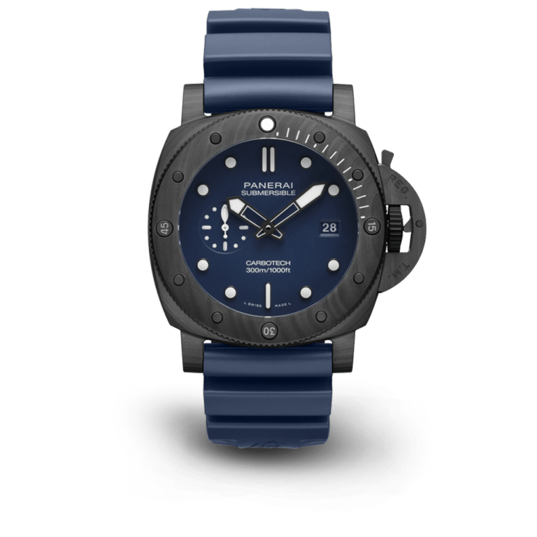 [2026 Mirror Grade]Submersible QuarantaQuattro Carbotech™ Blu Abisso 44mm