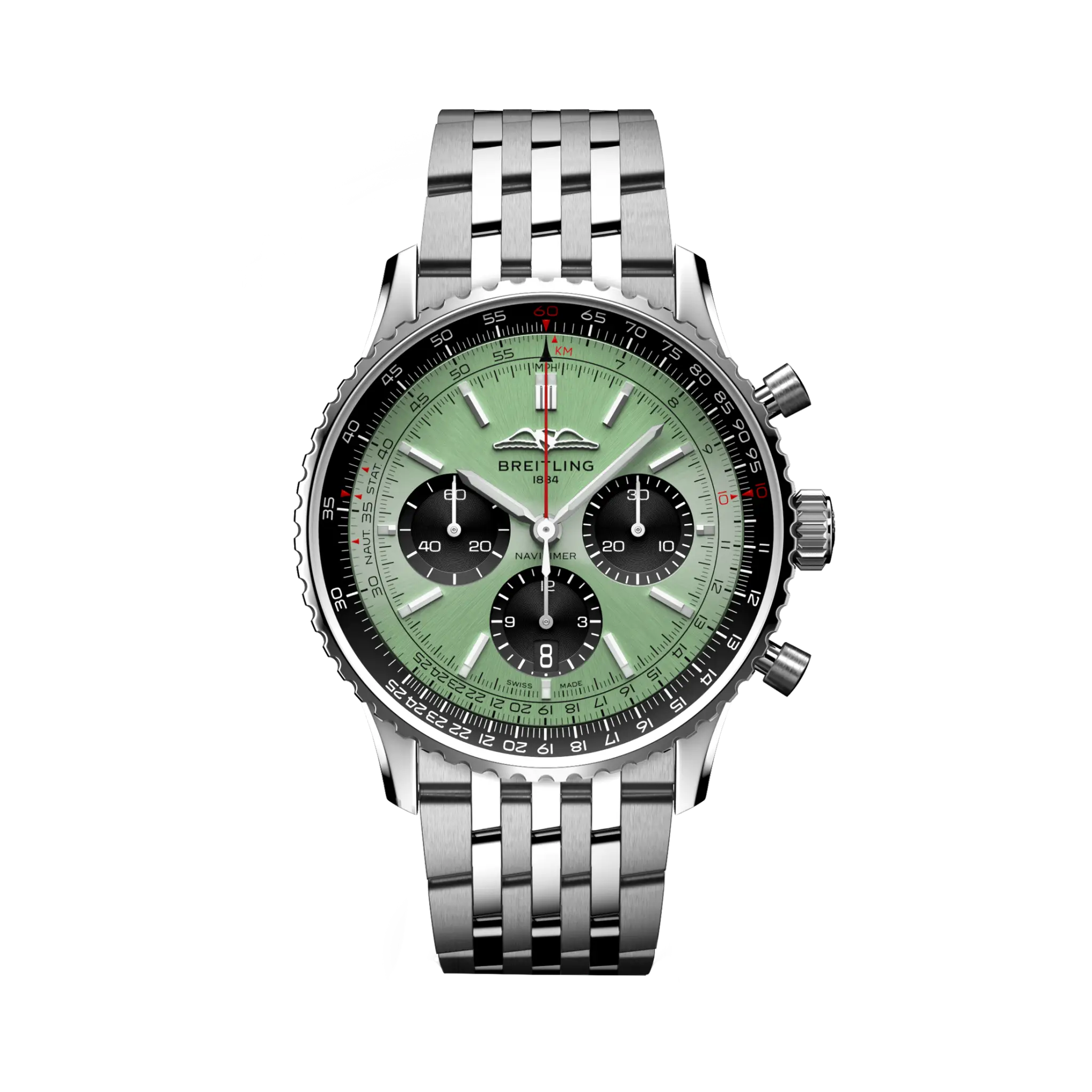 [2026 Mirror Grade]Breitling Navitimer B01 Chronograph 43mm AB0138241L1A1