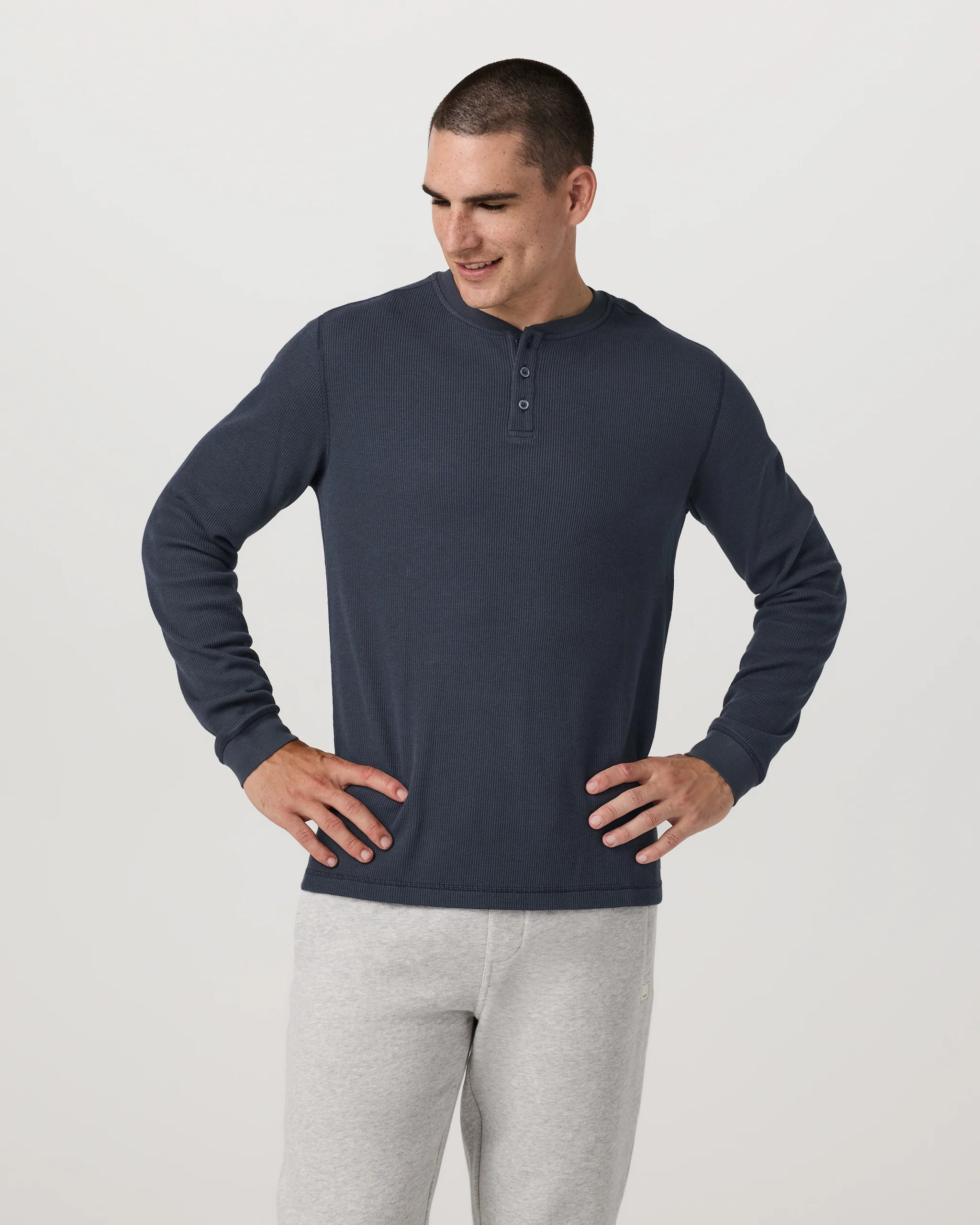 Waffle Henley