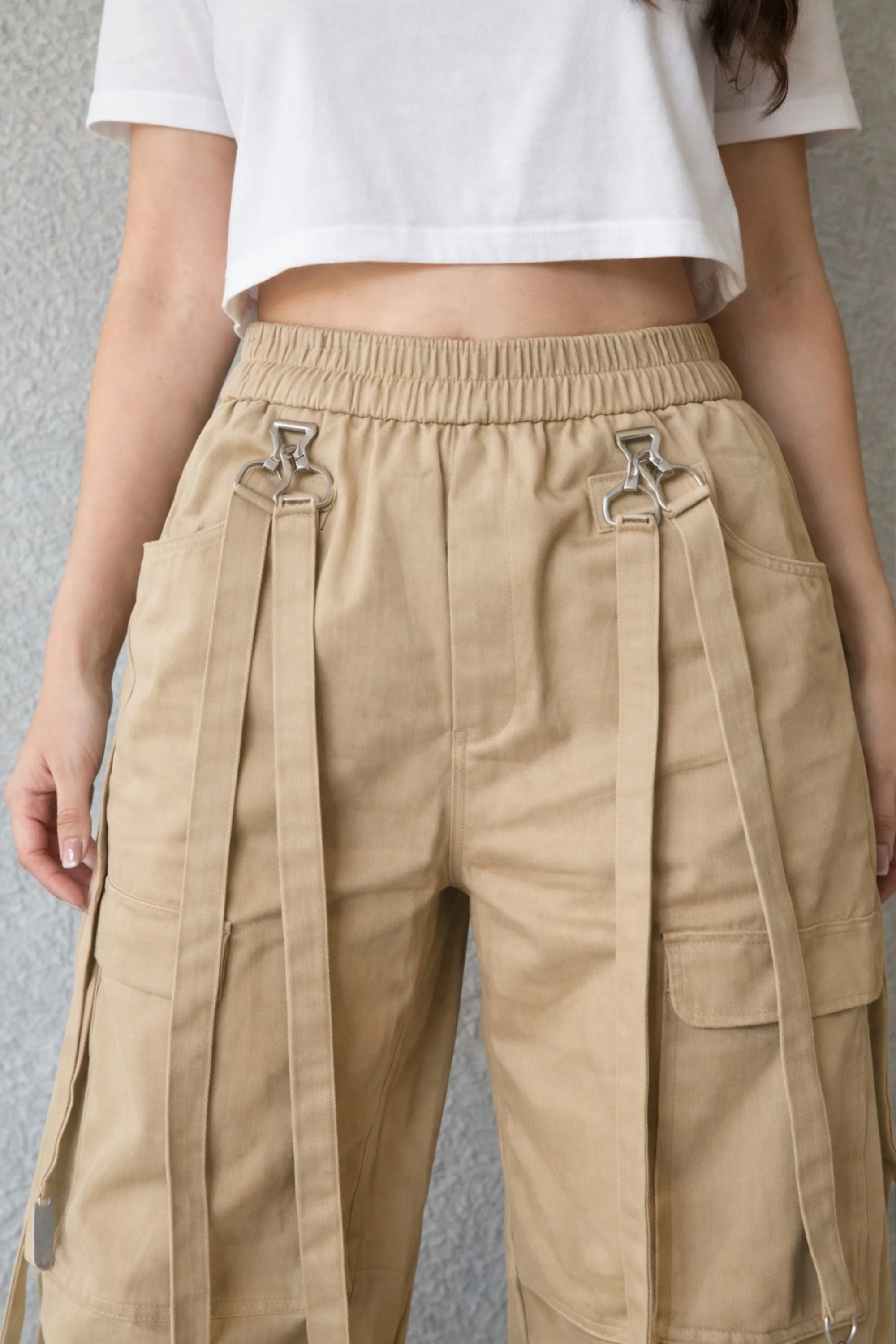 Buttercream Cargo Pants