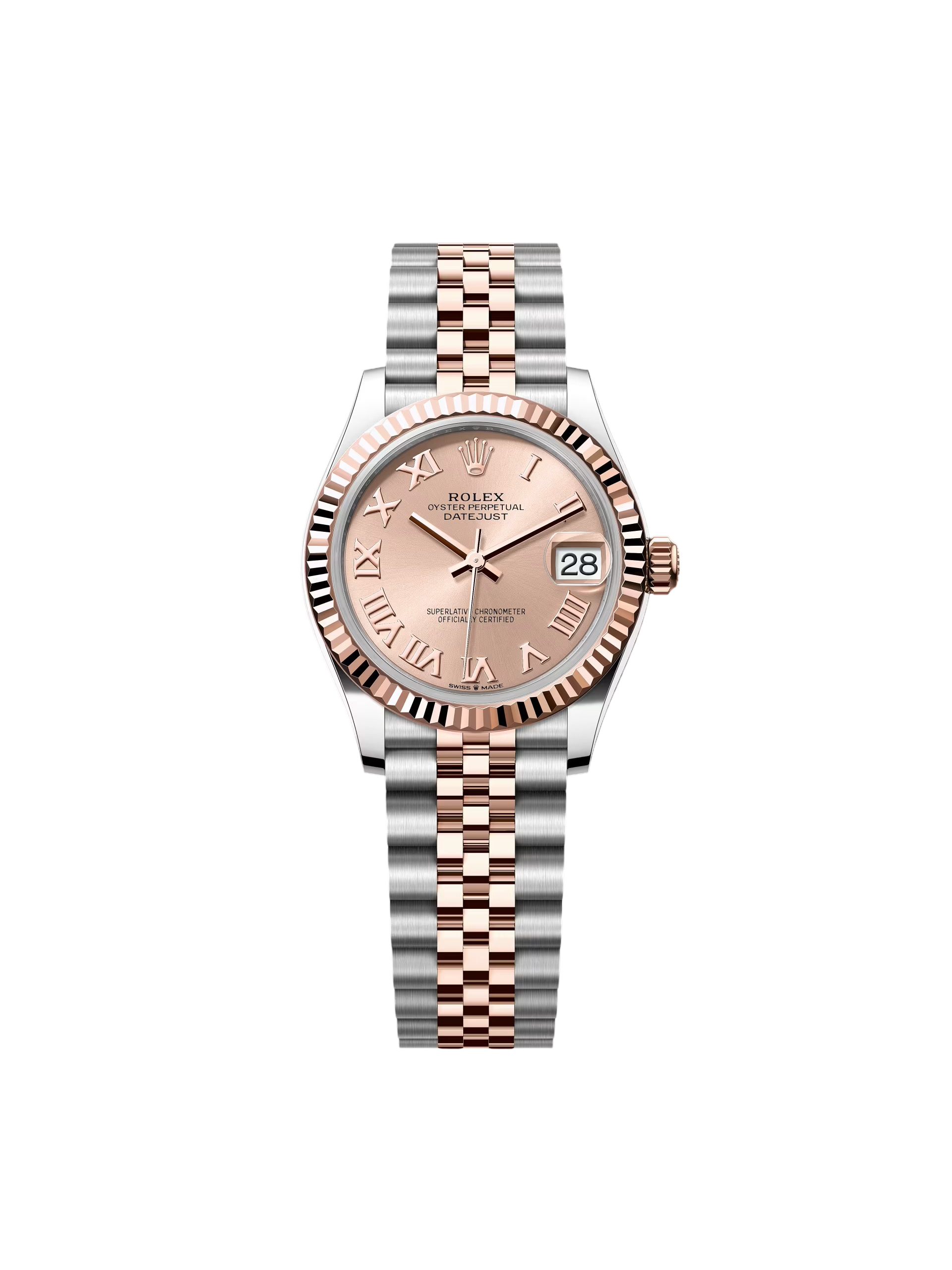 [2026 Mirror Grade]RLX Datejust m278271-0005/0006 Rose 31mm Dial Oyster Bracelet Watch