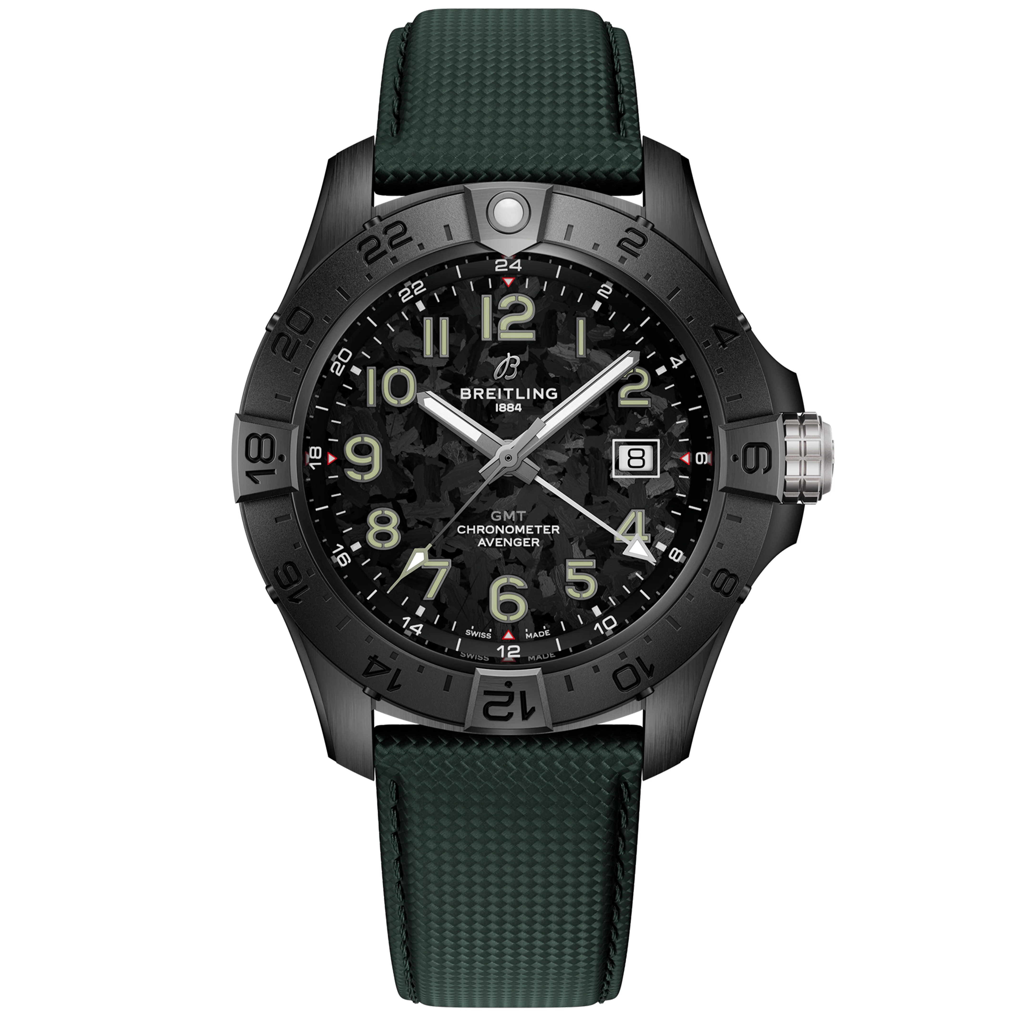 [2026 Mirror Grade]Avenger Automatic GMT 44 Night Mission S32320101B1X1
