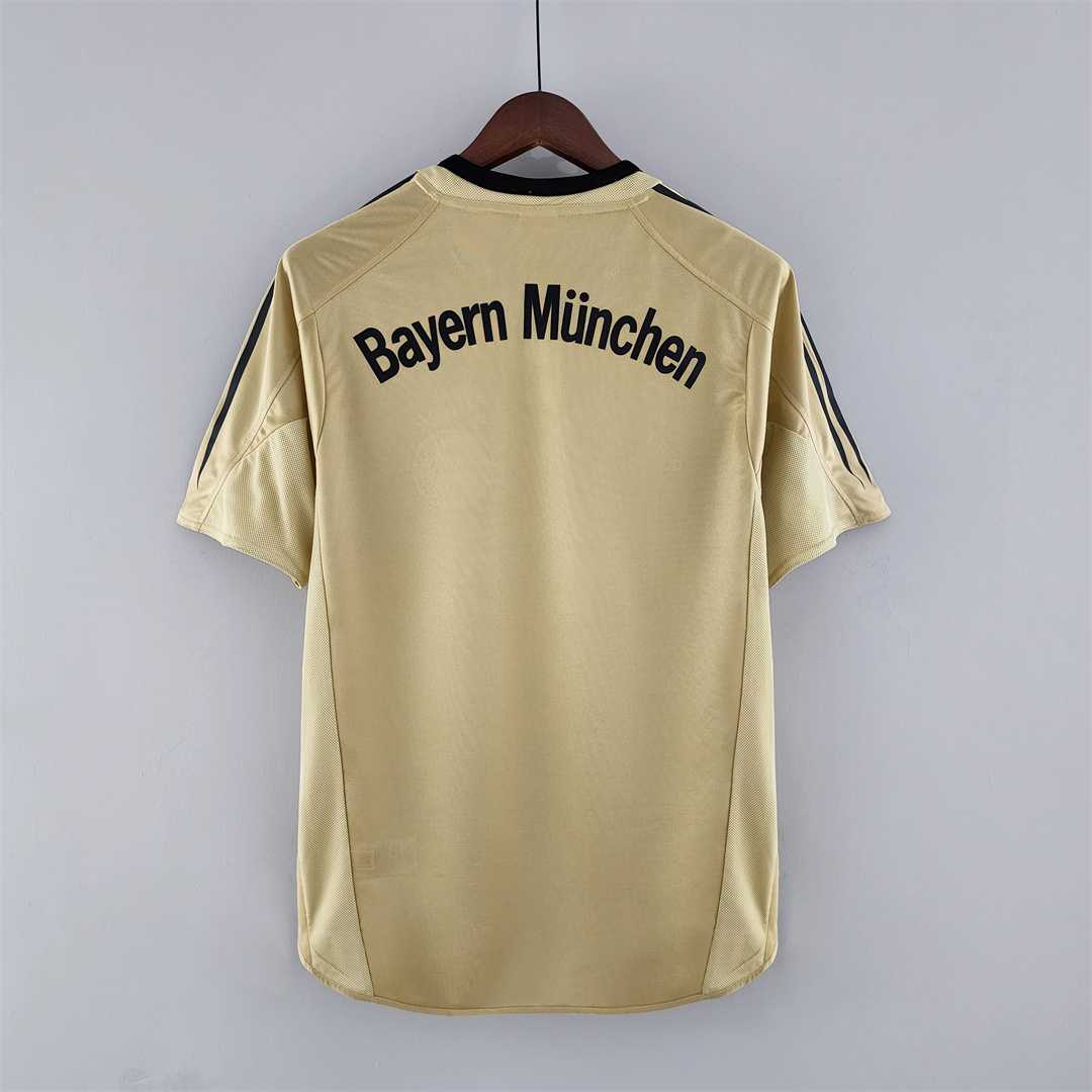 Bayern Munich Retro Jersey Away Soccer Shirt 2004/05