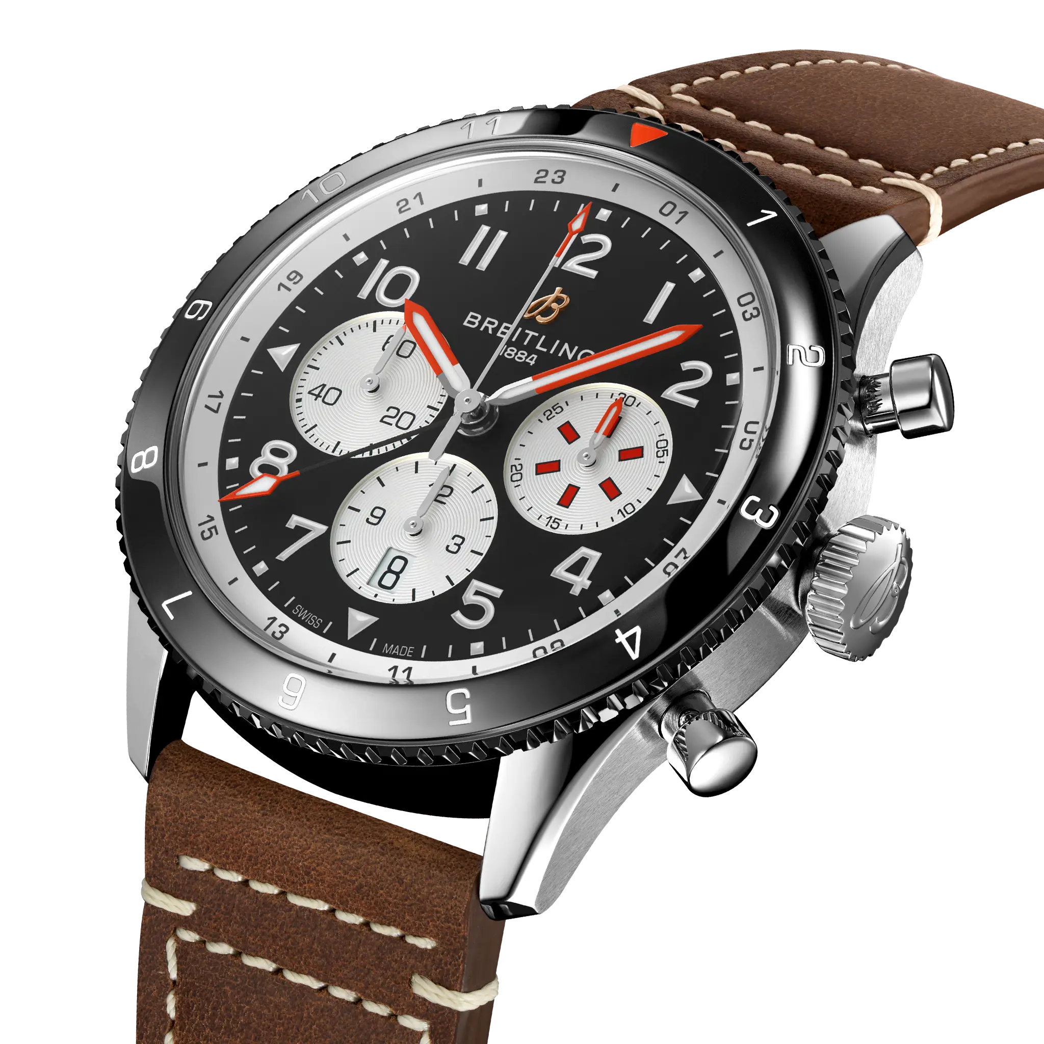 [2026 Mirror Grade]Breitling Classic AVI Super AVI B04 Chronograph GMT 46 Mosquito  YB04451A1B1X1