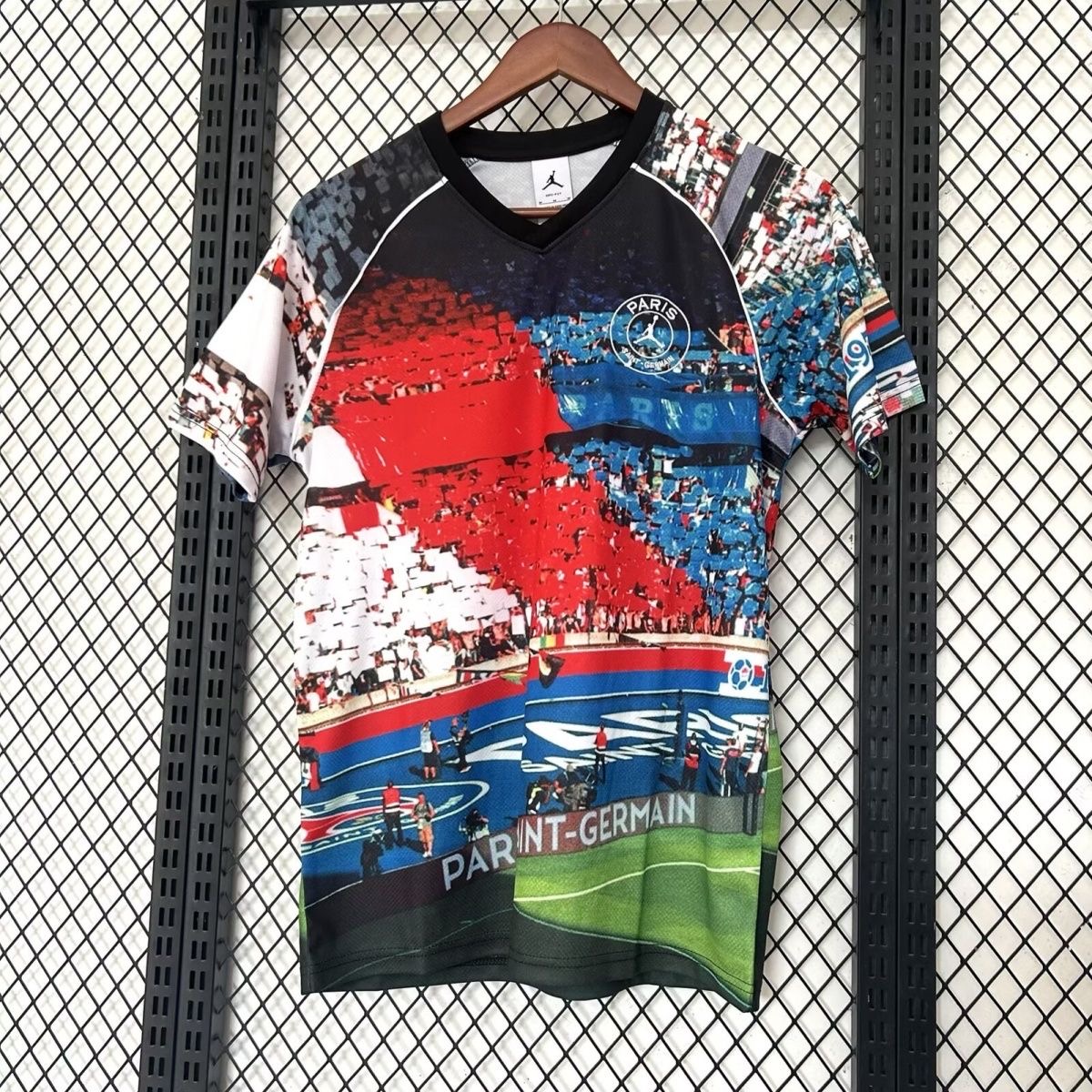 PSG Soccer Jersey Black Cat Training Custom Shirt 2025/26