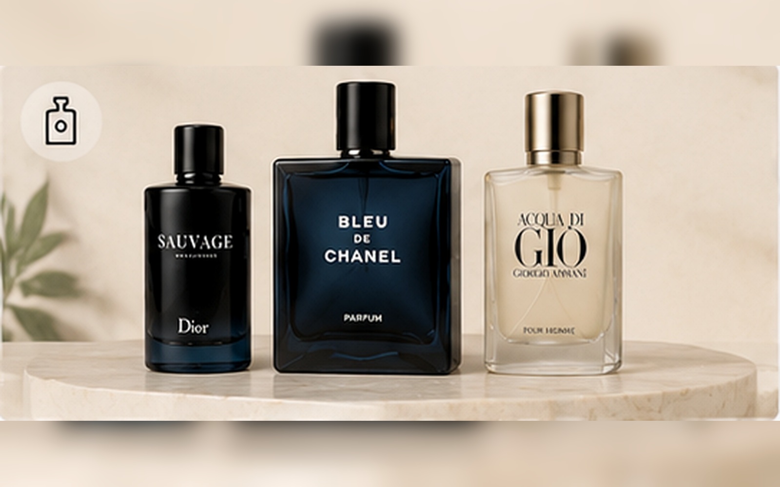 Perfumes from leading brands