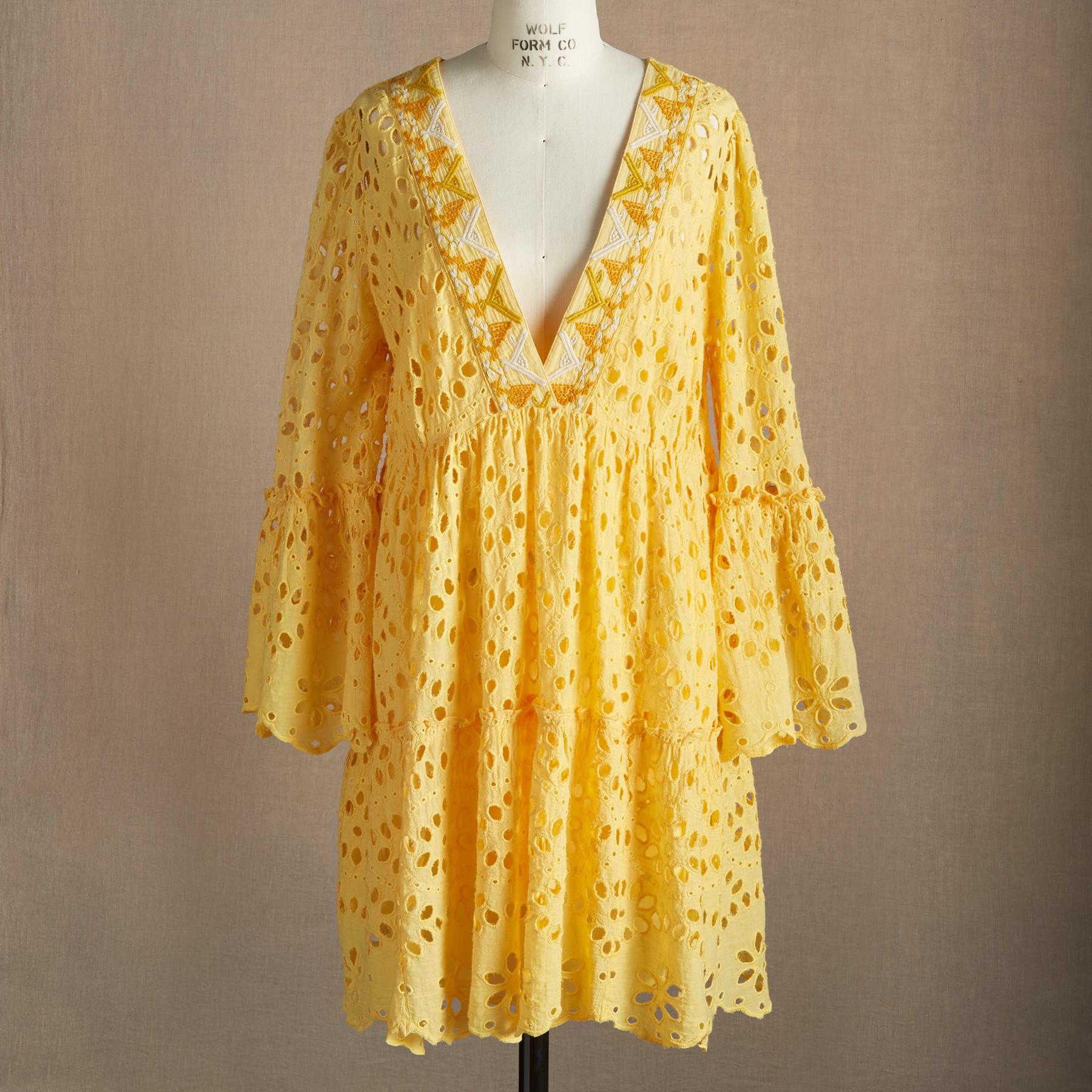 Yuki Eyelet Dress