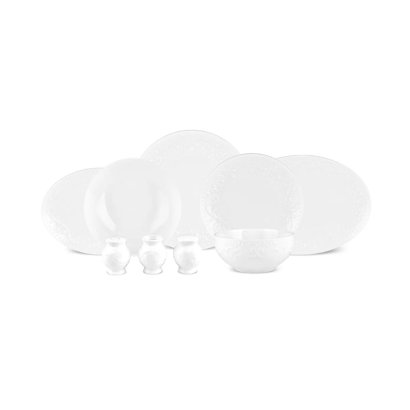 Service de table Karaca Even pour 12 personnes, 56 pièces