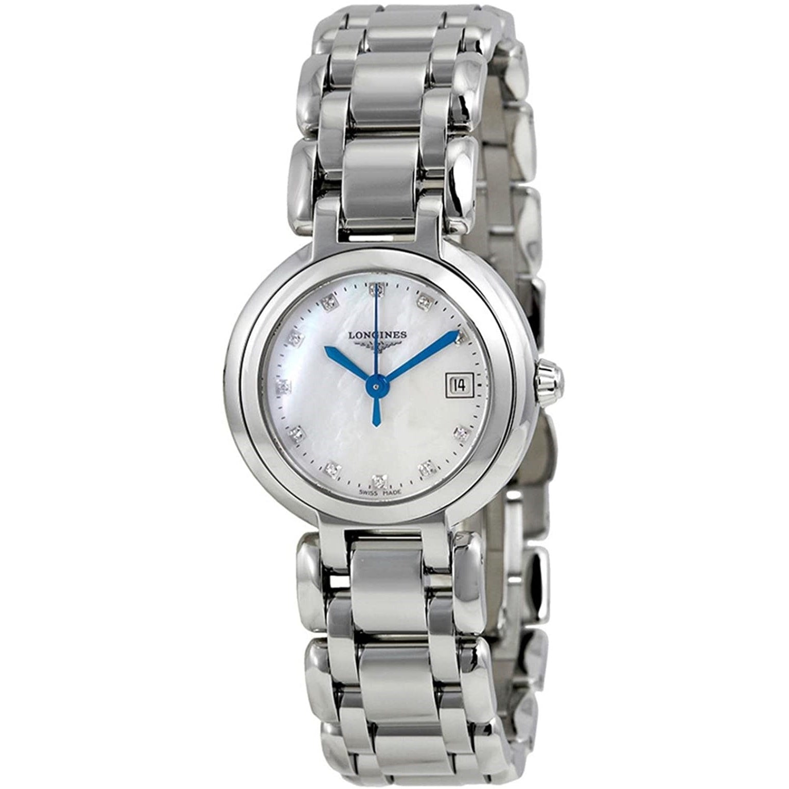 [2026 Mirror Grade]Longines Women's L8.110.4.87.6 Primaluna Diamond Stainless Steel Watch