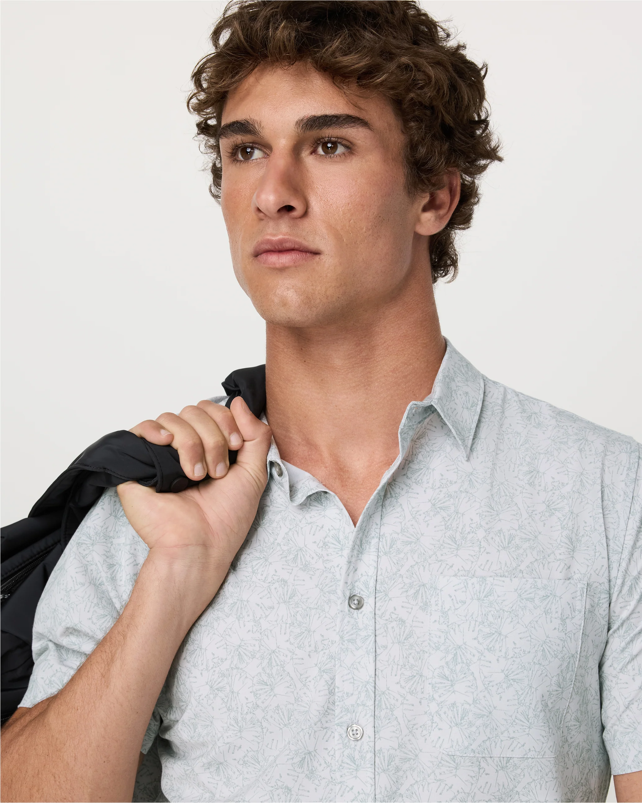Short Sleeve Bridge Button Down
