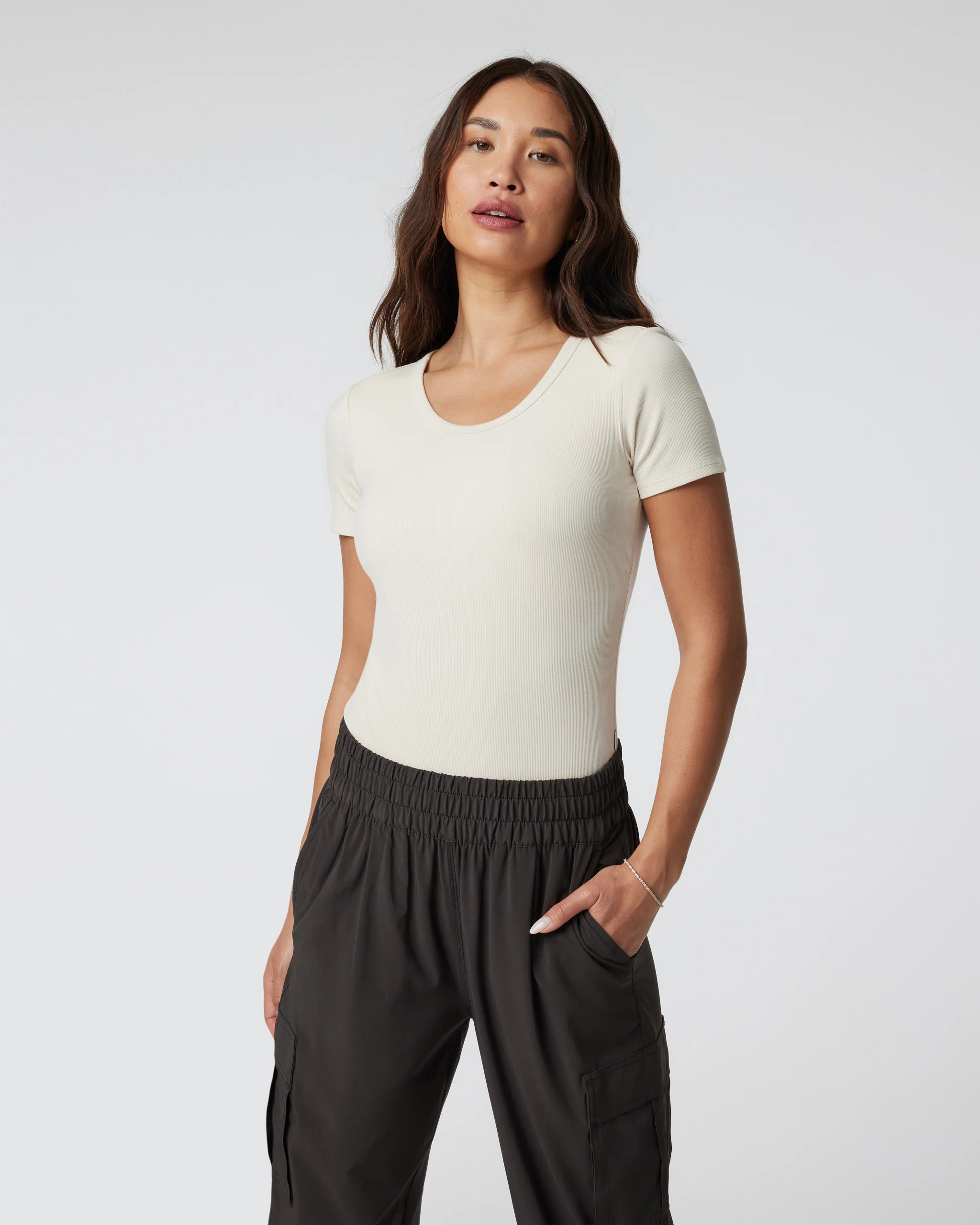 Short Sleeve Pose Bodysuit