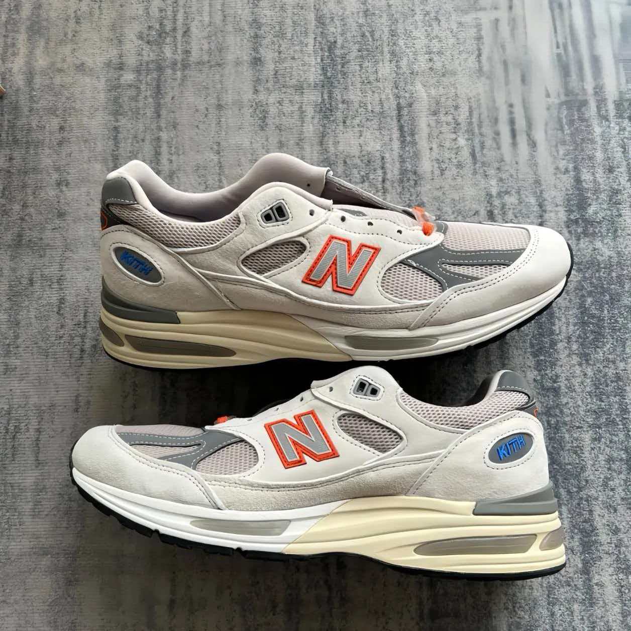 Kith × Madison Square Garden × New Balance 991v2 Made in England 'New York Knicks'