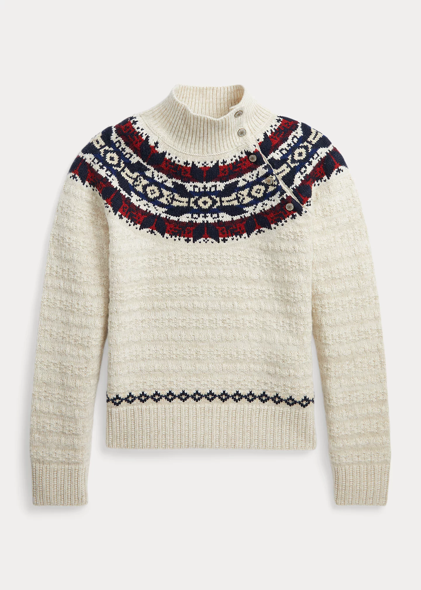 Fair Isle Wool-Blend Sweater