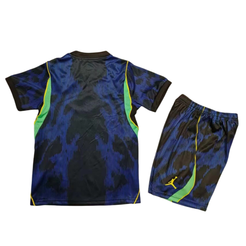 Brazil 2026 World Cup Away Kids Short Sleeve Kit & Jersey + Shorts Fan Version