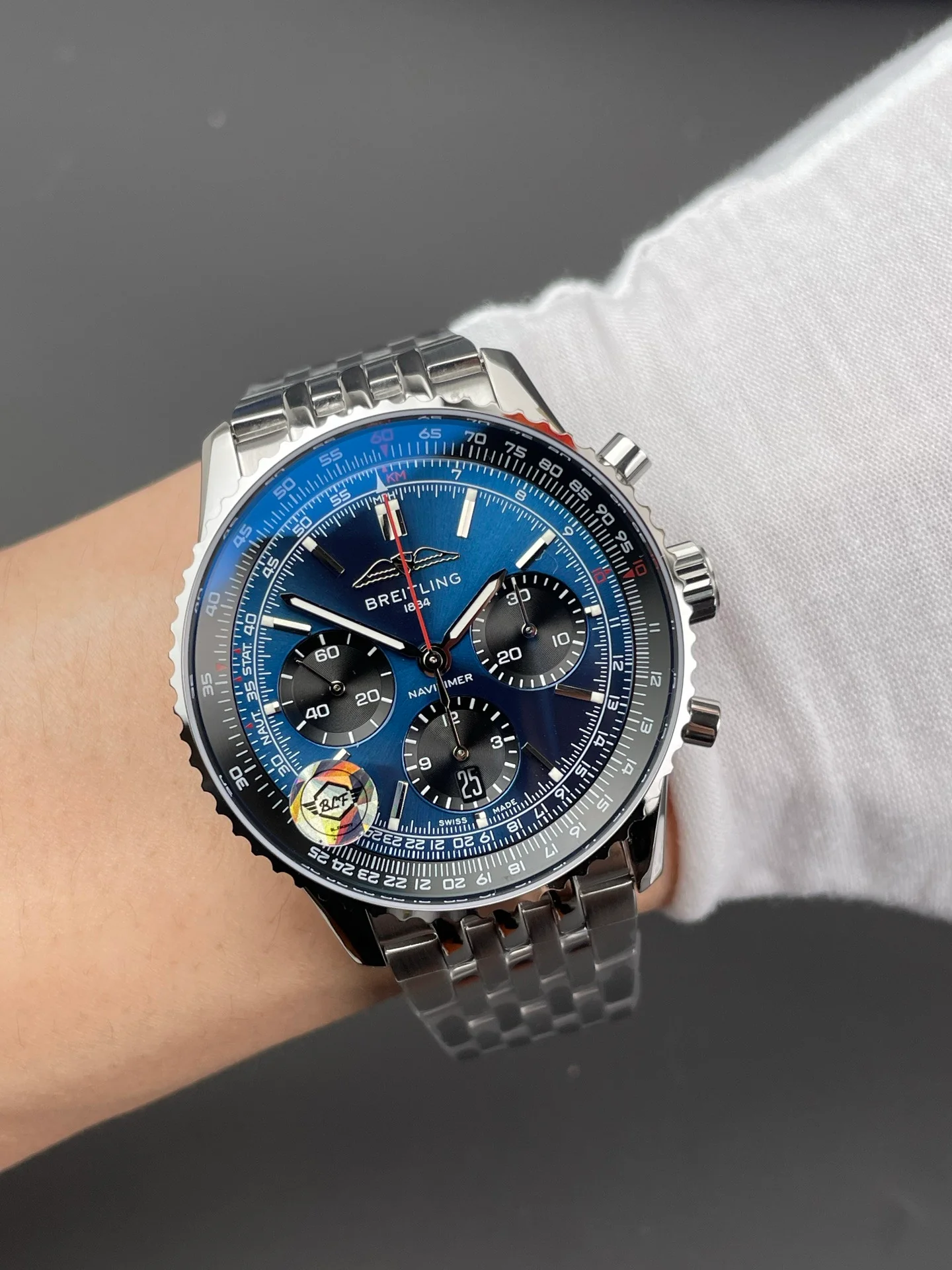 Breitling Chronomat B01 Blue Dial