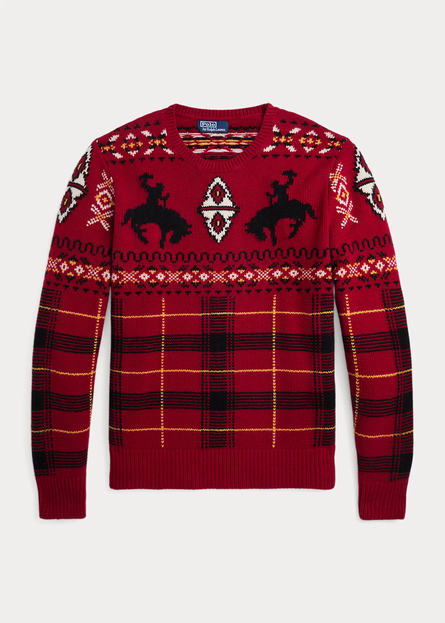 Western-Inspired Fair Isle Sweater