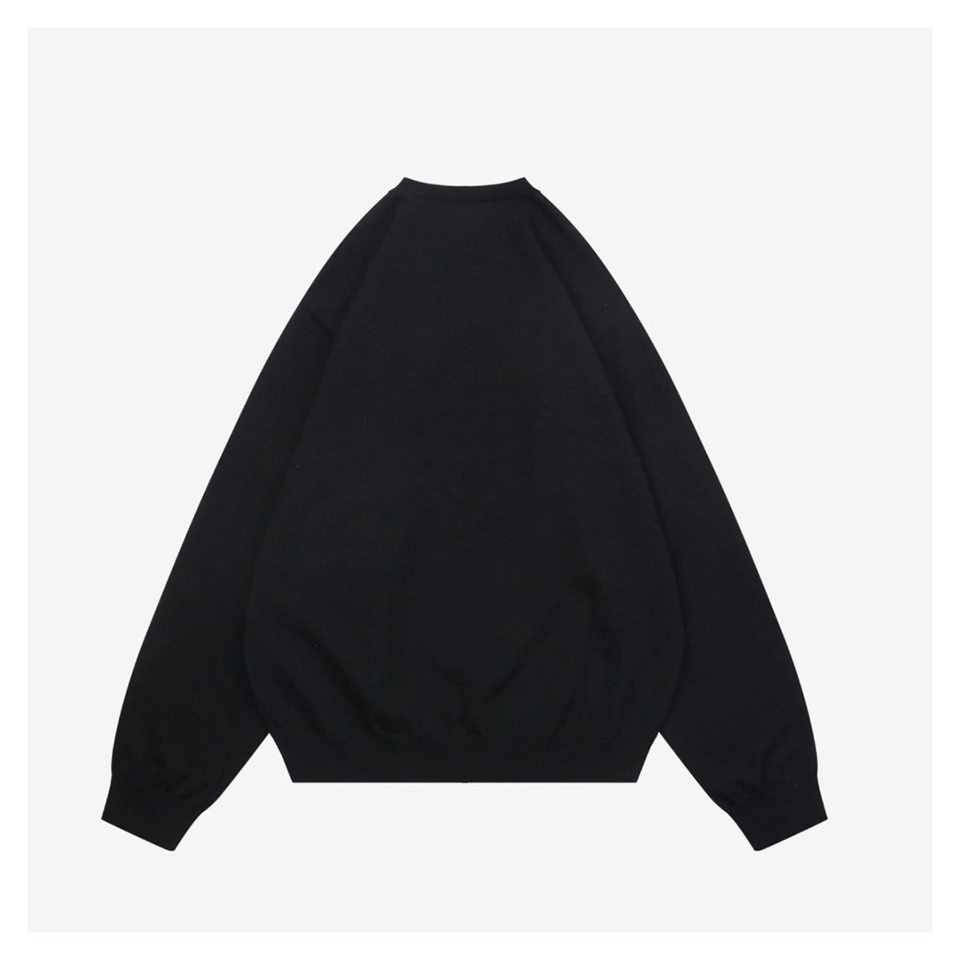 Blcg Signature Plaque Wool Crewneck Sweater