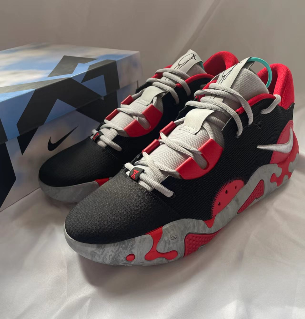 Nike PG 6 EP Black University Red