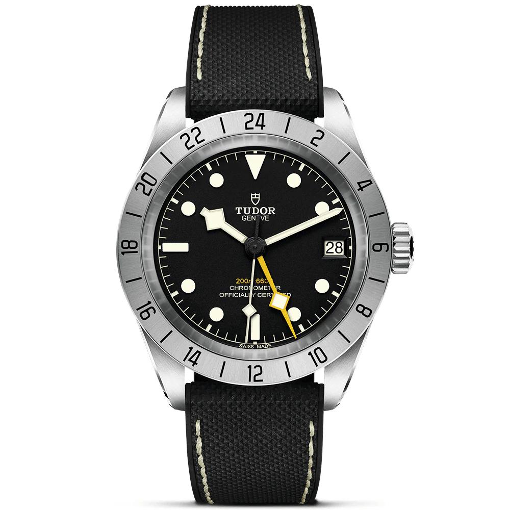[2026 Mirror Grade]Black Bay Pro 39mm Steel Automatic Hybrid Rubber Strap Watch