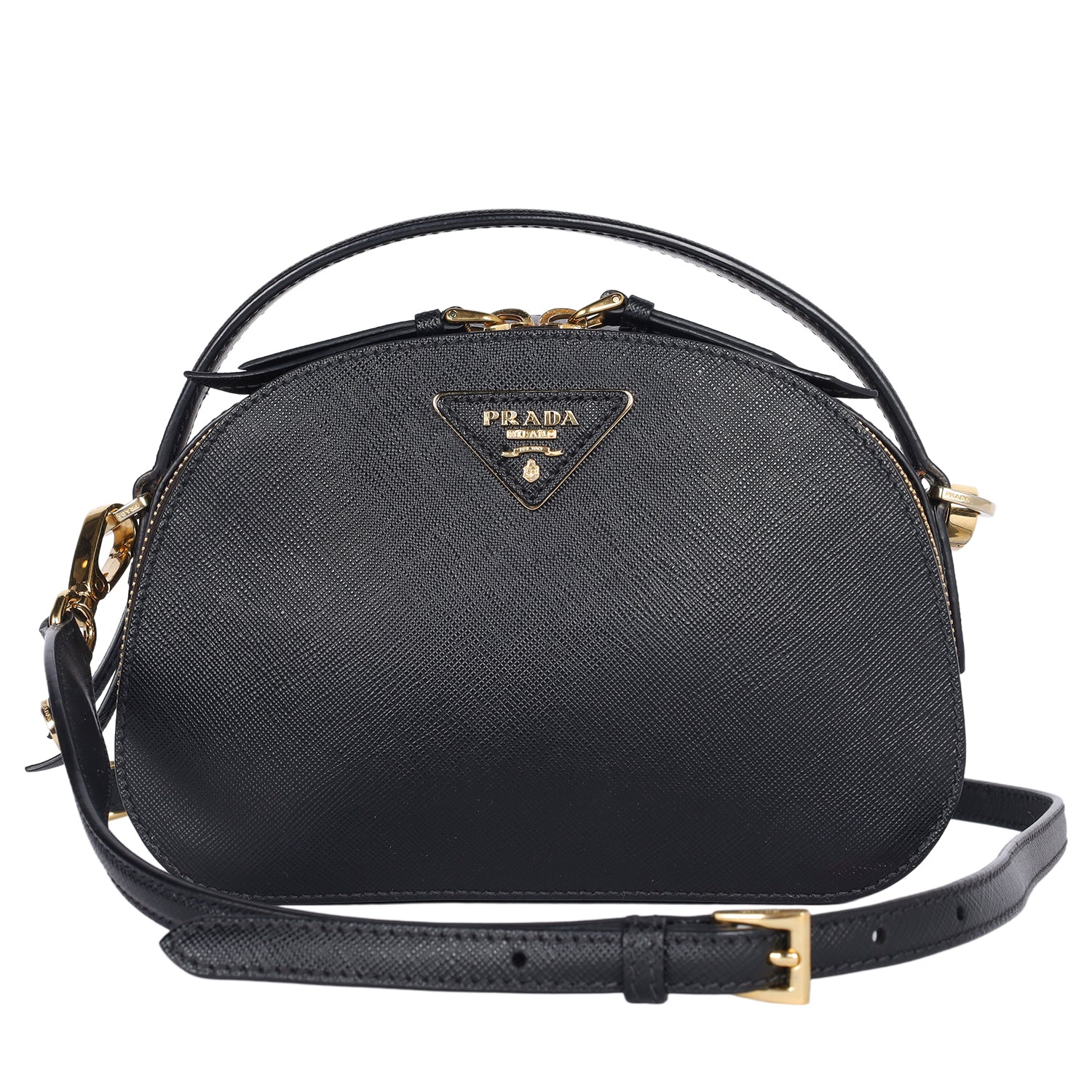 Saffiano Lux Odette Crossbody