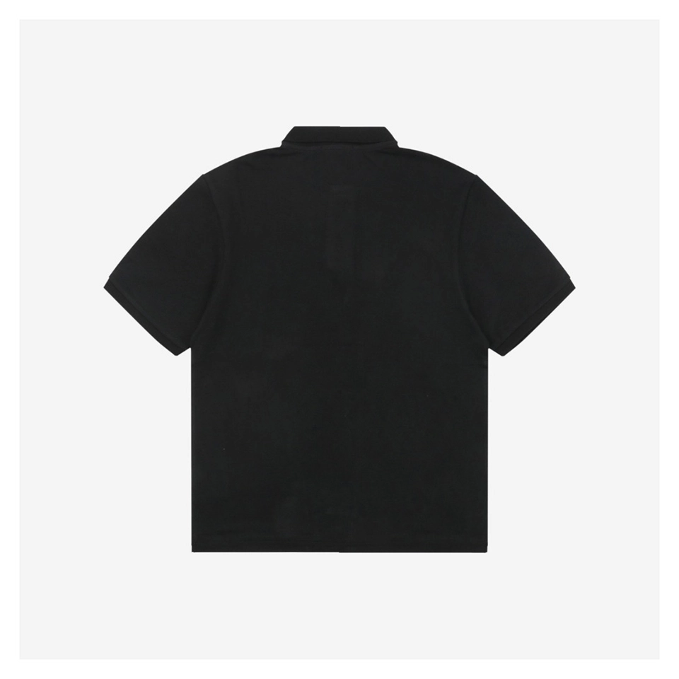 Ralph Lauren Embroidered Pony Logo Polo T-Shirt – Black RN41381