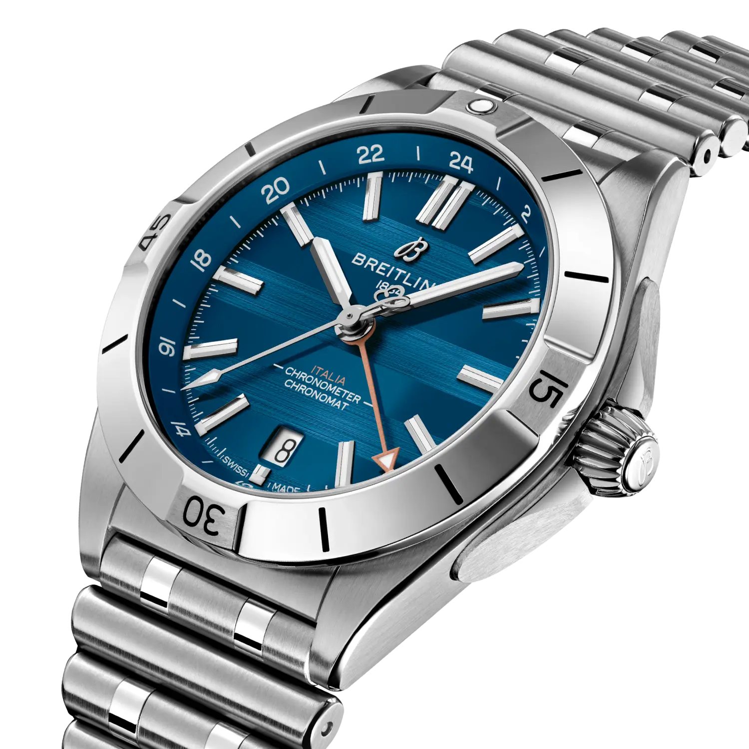 [2026 Mirror Grade]Breitling Chronomat Automatic GMT 40 Six Nations Italy A323981C1C1A1