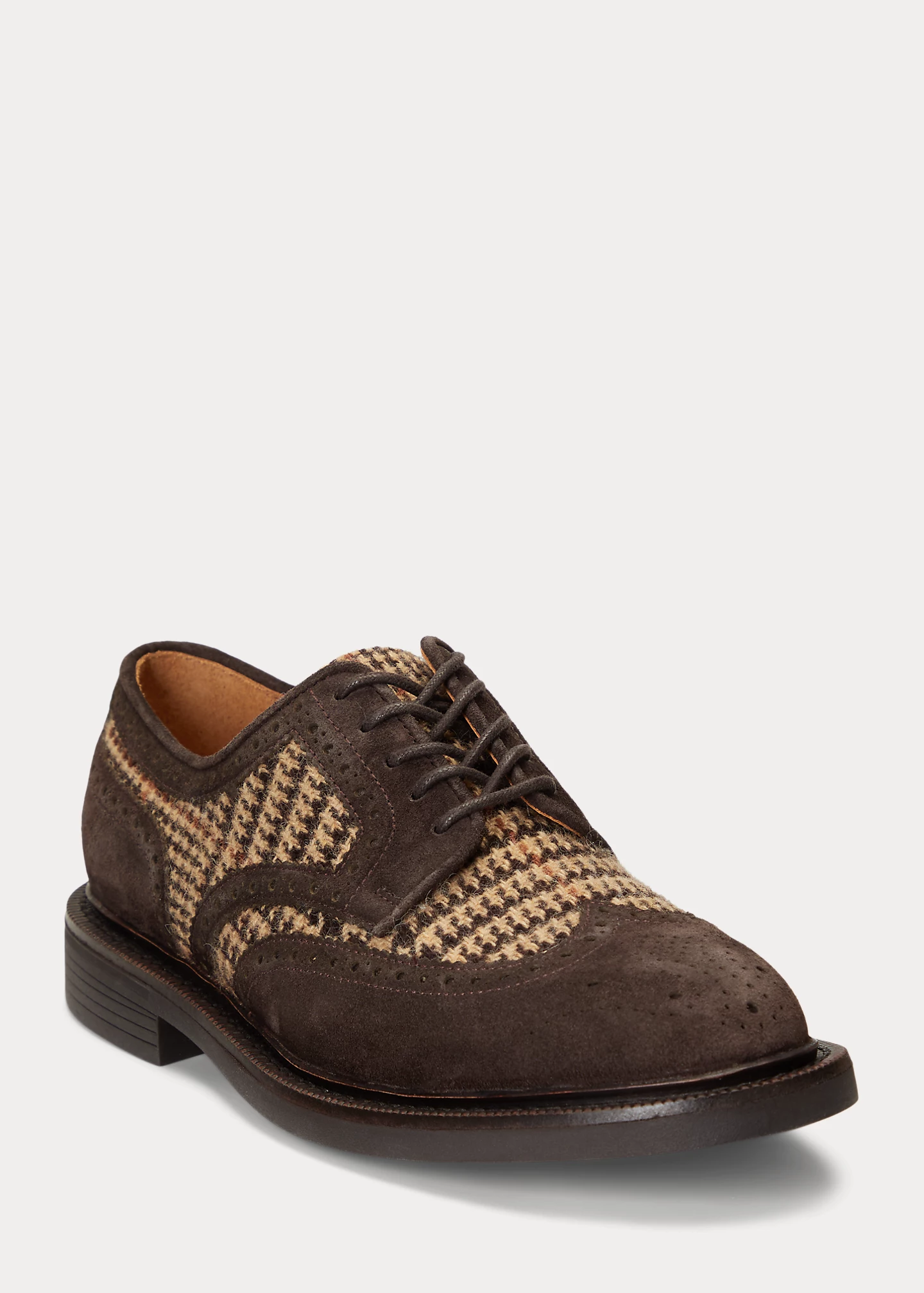 Asher Wool & Suede Wingtip Oxford