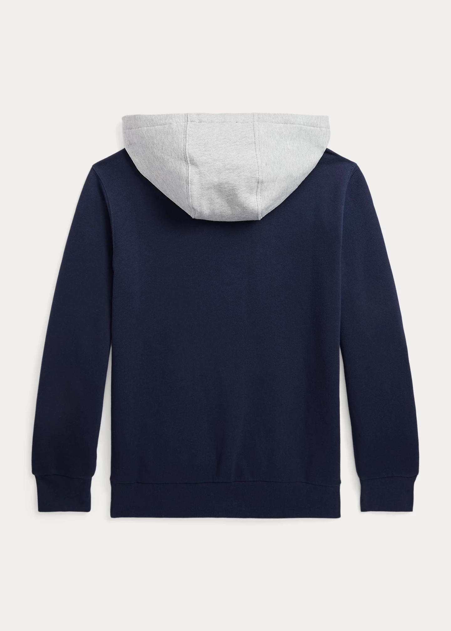 Cricket-Striped Fleece Hoodie