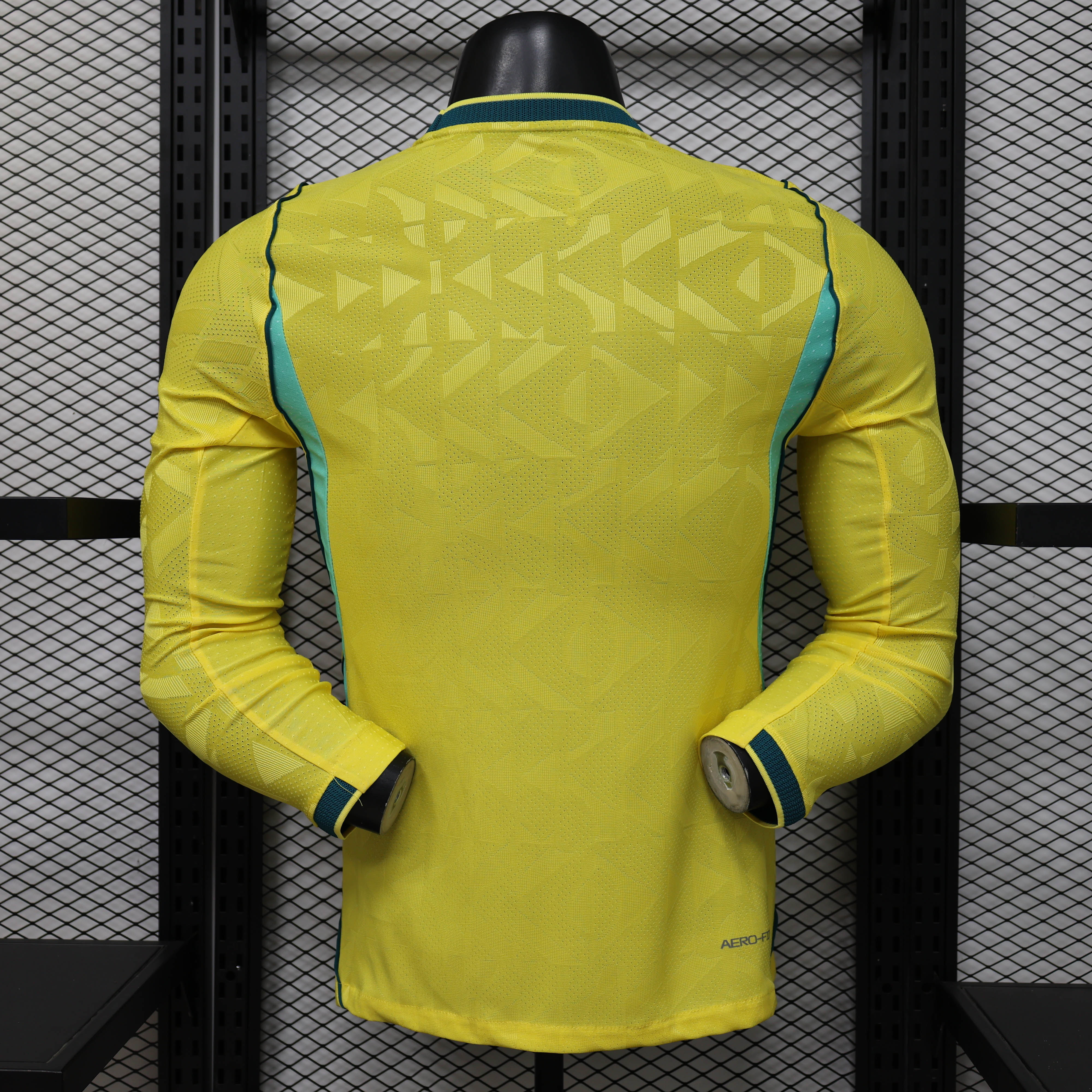 2026 Player Version Long Sleeve Brazil Home Shirt