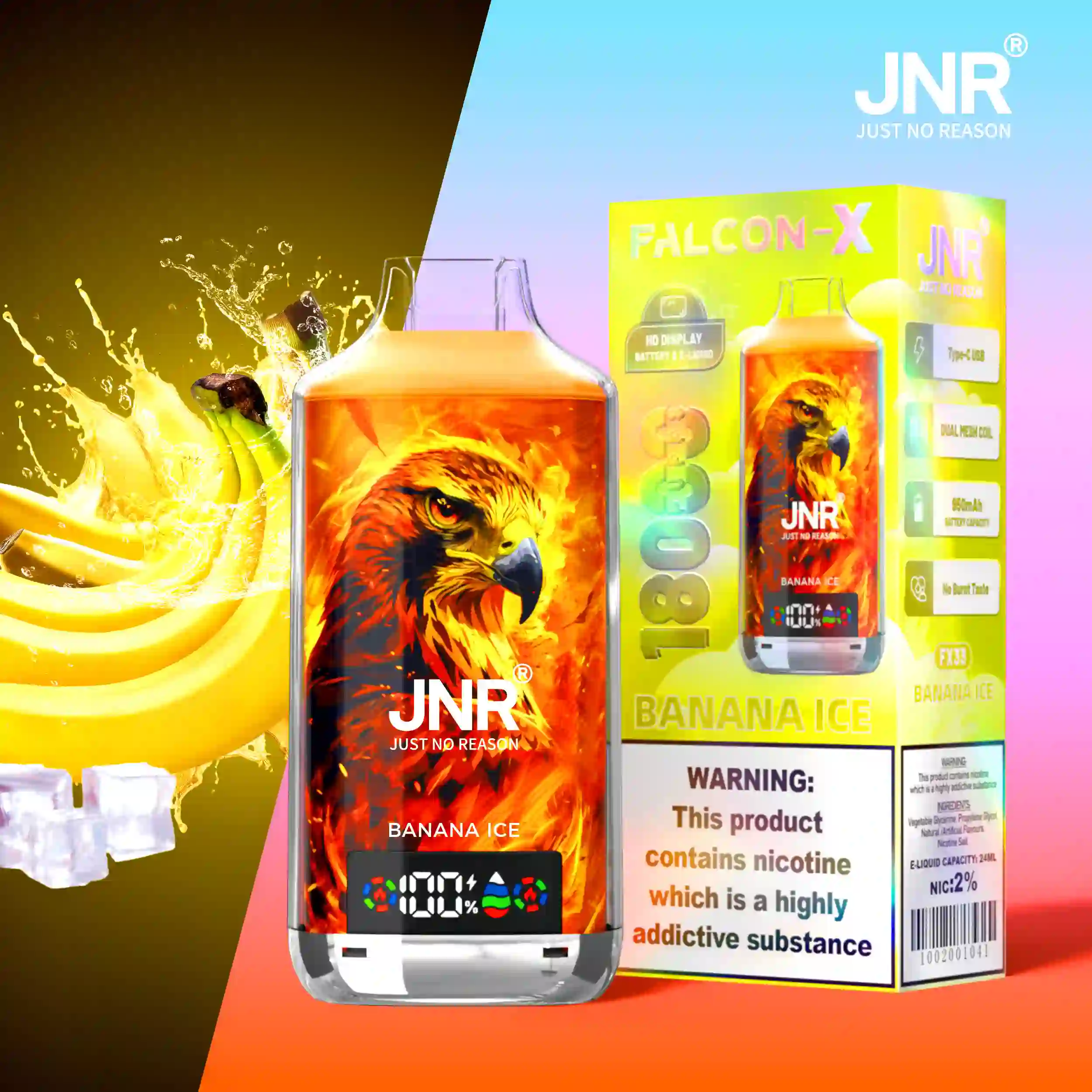 JNR Falcon X 18000 Puffs Disposable Vape