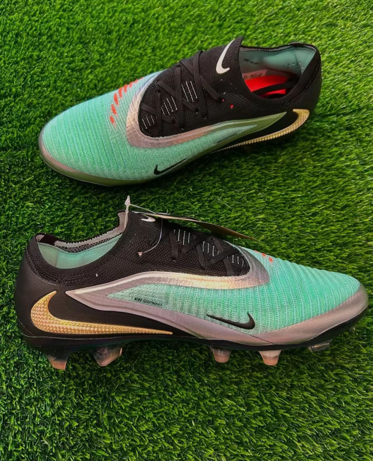 Nike Phantom 6 Low Elite FG "Hyper Turquoise / Black / Bright Crimson"